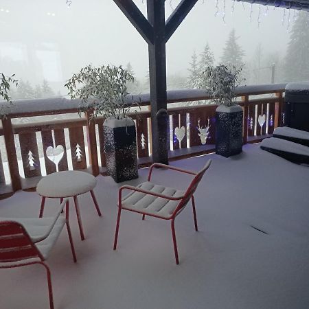 Chalet Neuf Avec Jacuzzi Prive, Vue Imprenable Sur Massif Des Vosges Villa Belfahy Eksteriør billede