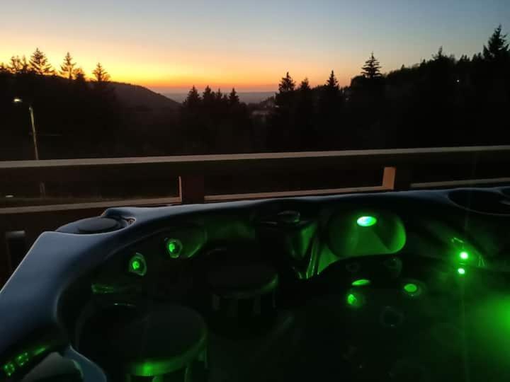 Chalet Neuf Avec Jacuzzi Prive, Vue Imprenable Sur Massif Des Vosges Villa Belfahy Eksteriør billede