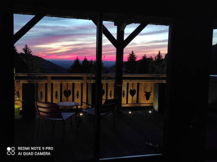 Chalet Neuf Avec Jacuzzi Prive, Vue Imprenable Sur Massif Des Vosges Villa Belfahy Eksteriør billede