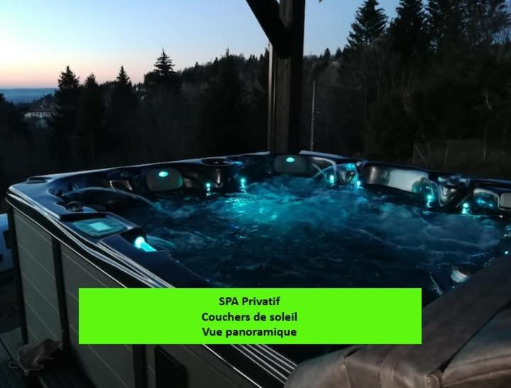 Chalet Neuf Avec Jacuzzi Prive, Vue Imprenable Sur Massif Des Vosges Villa Belfahy Eksteriør billede