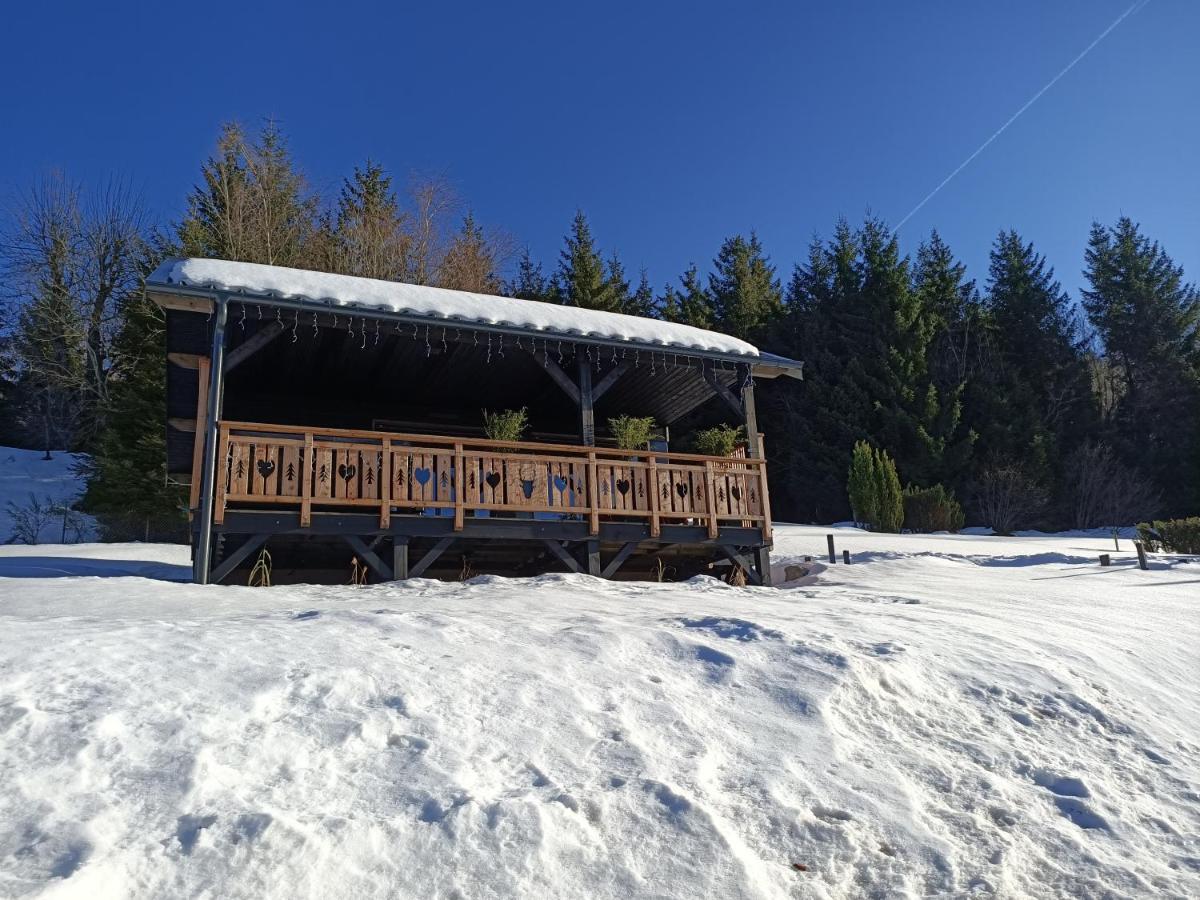 Chalet Neuf Avec Jacuzzi Prive, Vue Imprenable Sur Massif Des Vosges Villa Belfahy Eksteriør billede